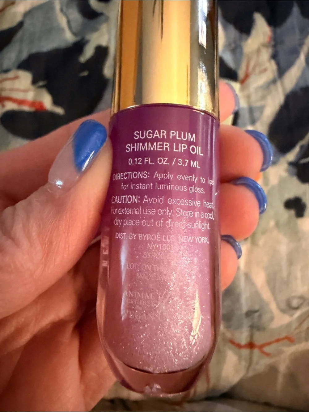 BYROE Sugar Plum Shimmer Lip Oil NIB